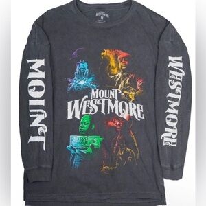 Mount Westmore Band Graphic long sleeve T-Shirt - Black 2XL NWOT